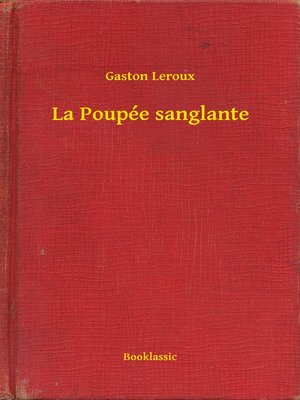 cover image of La Poupée sanglante